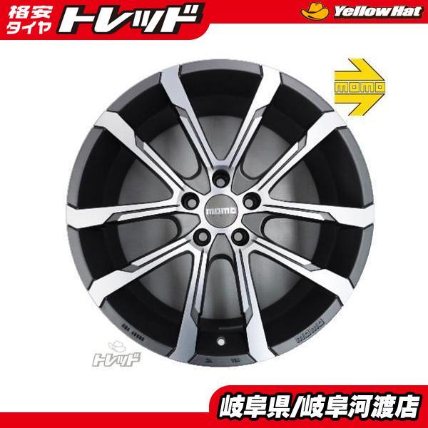 処分市 送料無料 4本セット 展示品 19インチ アルミ MOMO モモ QUANTUM 
