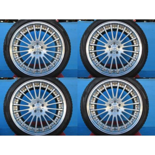 PIRELLI レクサス RX 22インチ 鍛造 中古 タイヤ アルミ ホイール 4本 