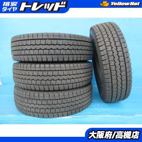 ダンロップ 165R13-8PR ウィンターマックス SV01 2022年製 中古 4本 