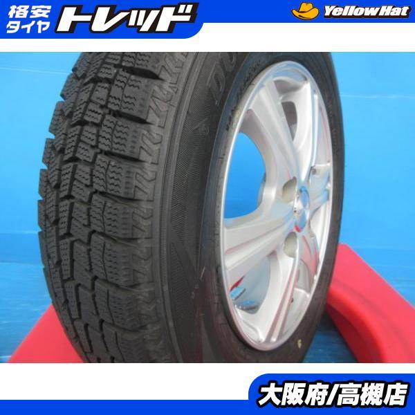 軽自動車 13インチ インチダウン 中古 スタッドレス 中古 アルミ 