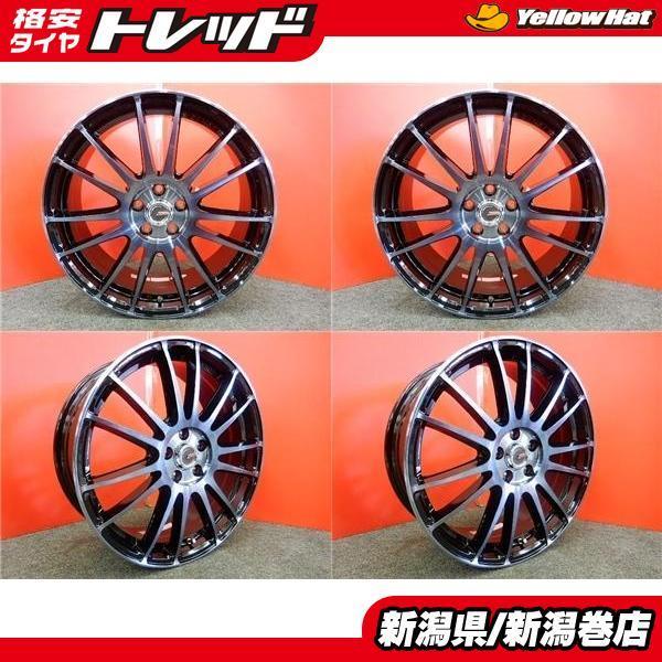 4本 17inch PCD100 Ggames 77 AROUSAL アローザル V/BB 7J +48 