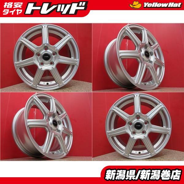 送料無料 4本 ブリヂストン TOPRUN 16inch ホイール セット エスティマ 