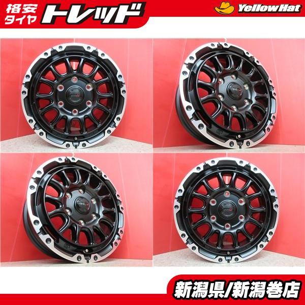 送料無料 4本 新品 VENES SUV M7BR 15インチ ホイ-ル セット 6J +33 6H 
