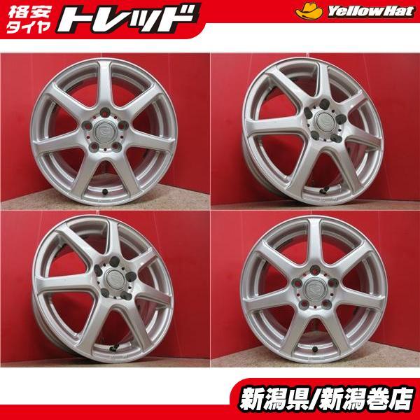 送料無料 4本 ダンロップ PRD V7 16inch ホイール セット 6.5J +45 5H 