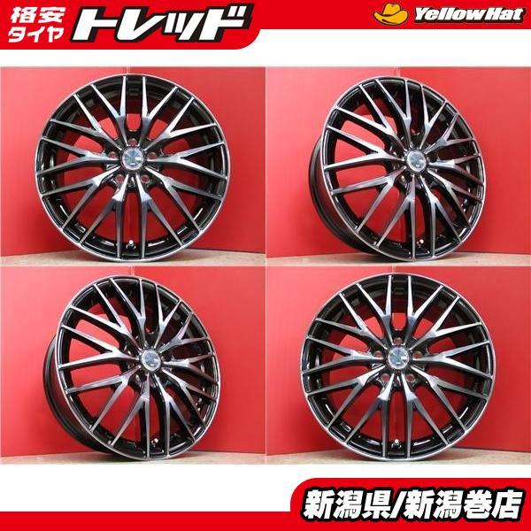 送料無料 4本 VENES FS-01 18インチ ホイ-ル セット 7J +53 5H 114.3 