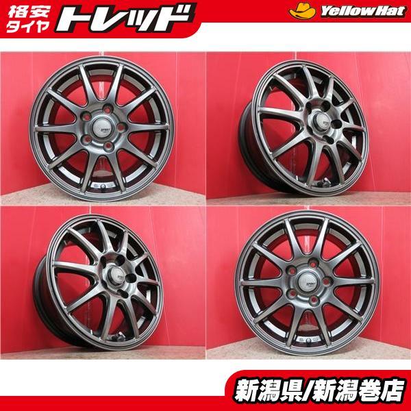 中古 4本 スポルト アベリア 15インチ ホイール セット 6J +45 5H 