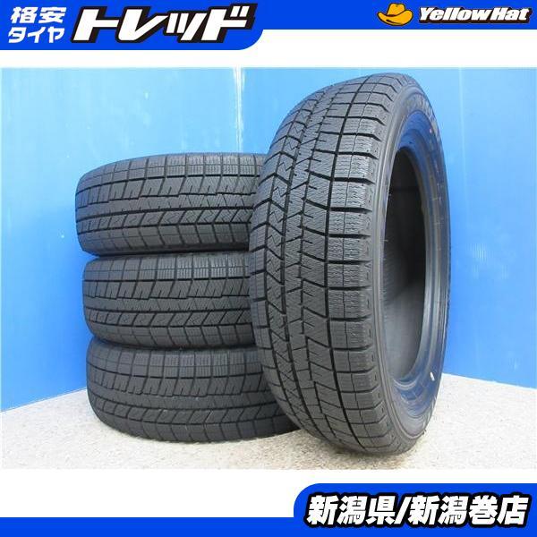 送料無料 4本 ダンロップ WM03 155/65R14 スタッドレス タイヤ セット 