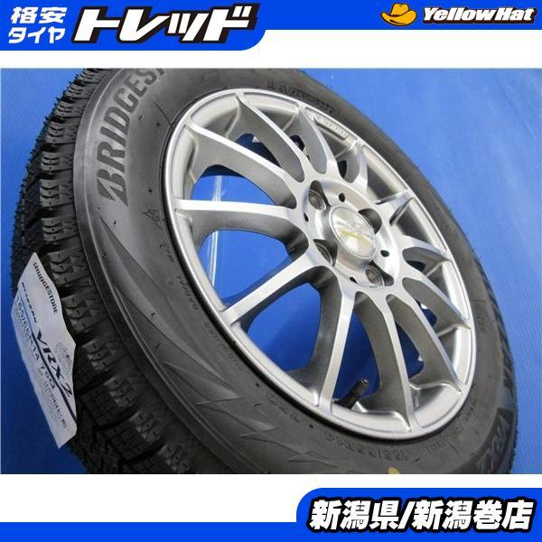BS BLIZZAK VRX2 155/65R14 14インチ スタッドレス 4本 2017年製 N-BOX