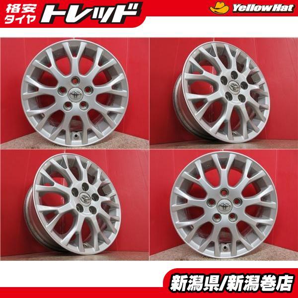 中古 4本 トヨタ 純正 16インチ ホイール セット 6.5J +42 5H 114.3  