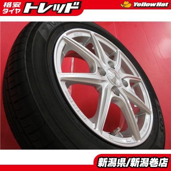 ヨコハマタイヤ 限定1セット 中古 4本 ヨコハマ エコス ES31 155/65R14 
