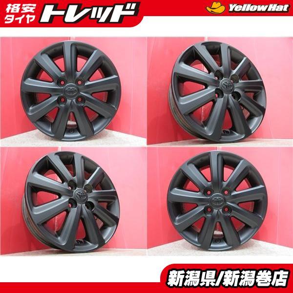 限定セット 中古 4本 トヨタ 純正 14インチ ホイール セット 5J +40 4H