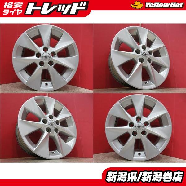 20系 中古 4本 トヨタ 純正 17インチ ホイール セット 7J +33 5H 114