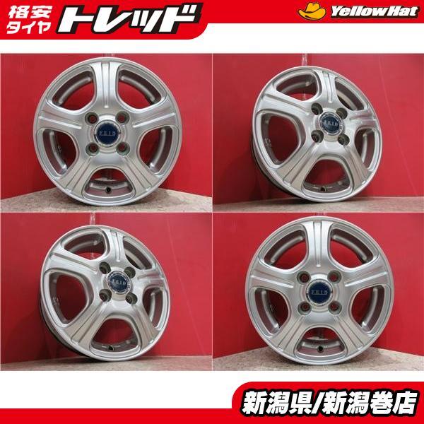 FEID 13インチ タイヤホイール　4本セット 限定セット 中古 4本 ブリヂストン FEID 13インチ ホイール セット 4J