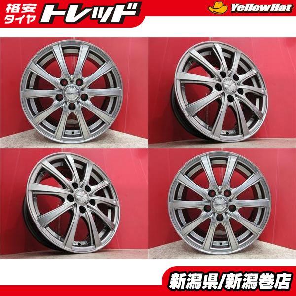 限定セット 中古 4本 VEX 16インチ ホイール セット 6.5J +38 5H 114.3