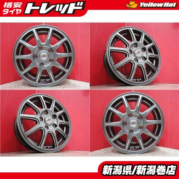 限定セット 中古 4本 BADX ロクサーニ 15インチ ホイール セット 6J + 