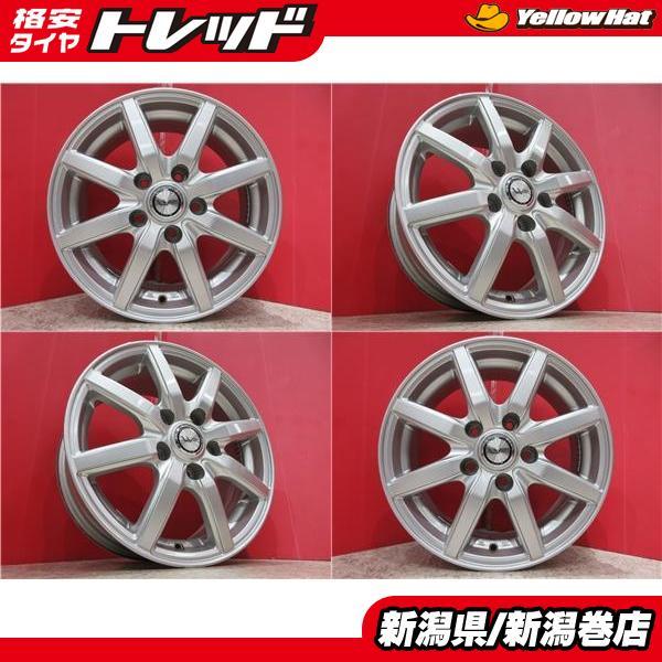 限定セット 中古 4本 TOPY LVF 15インチ ホイール セット 6J +43 5H