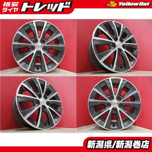 限定セット 中古 4本 プジョー 純正 16インチ ホイール セット 7J +44 