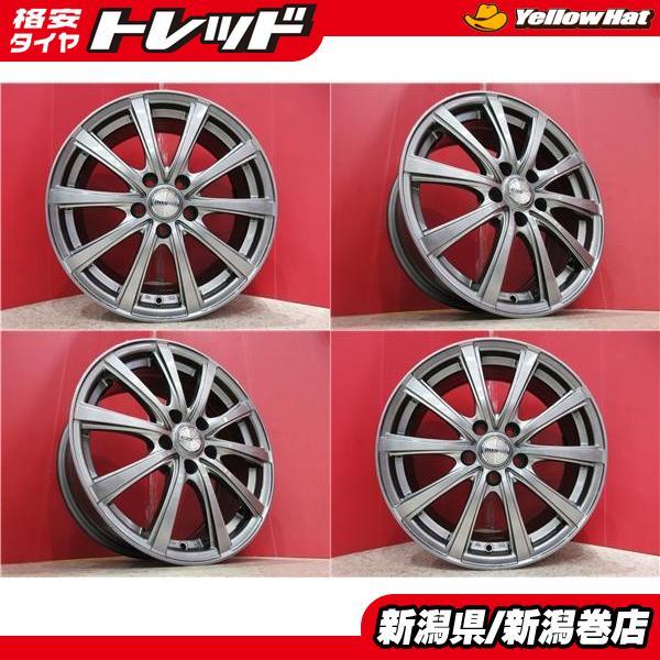 限定セット 中古 4本 BADX D.D.S 17インチ ホイール セット 7J +38 5H