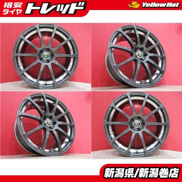 限定セット 希少 中古 4本 アルファ ロメオ 純正 18インチ ホイール