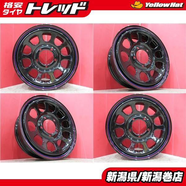特価品 新品 4本 デイトナ SS 16インチ ホイール セット 6J +22 5H 