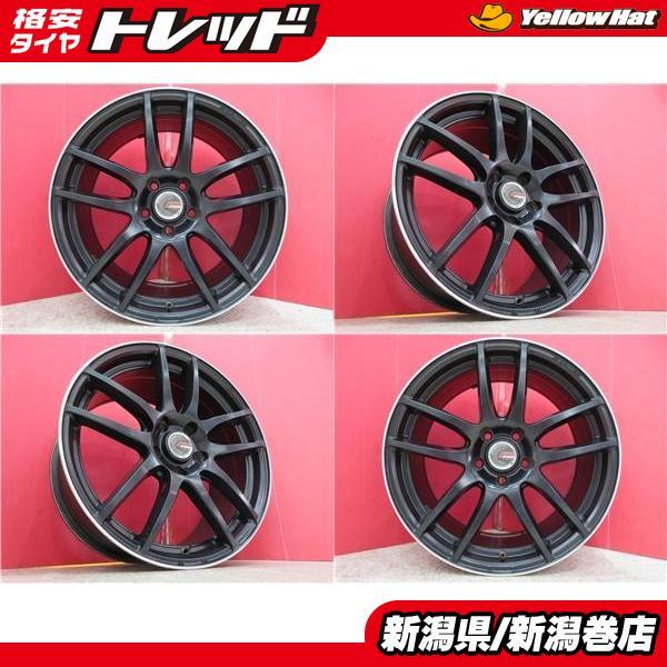 限定セット 中古 4本 RAYS MARUKA WHEELS Ggames 77 REBOOT 18インチ 