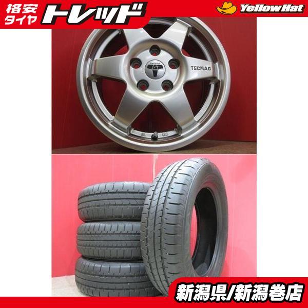 限定セット 中古 4本 ブリヂストン NEWNO ニューノ 175/65R15 サマー タイヤ ホイール セット 国産 夏 ミニ コンバーチブル  XM12 X