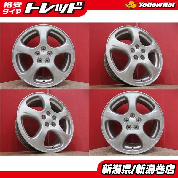 限定セット 中古 4本 スバル 純正 17インチ ホイール セット 7J +53 5H 100 86 プリウス BRZ インプレッサ G4 XV スポーツ フォ