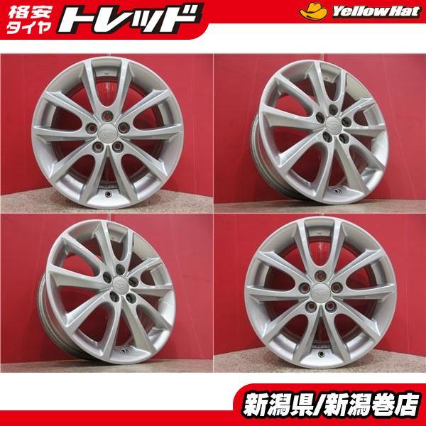 限定セット 中古 4本 スバル 純正 16インチ ホイール セット 6.5J +48 5H 100 インプレッサ スポーツ G4 レガシィ B4 ツーリング ワ