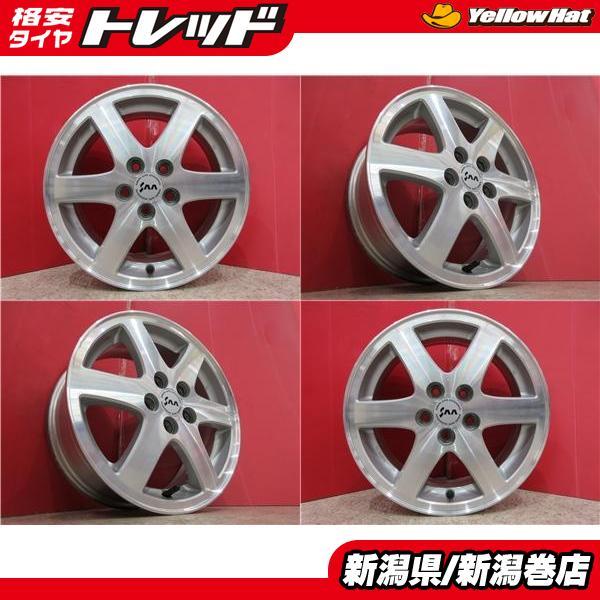 限定セット 中古 4本 SAA スバル 純正 15インチ ホイール セット 6J +55 5H 100 インプレッサ フォレスター レガシィ B4 ツーリングワ