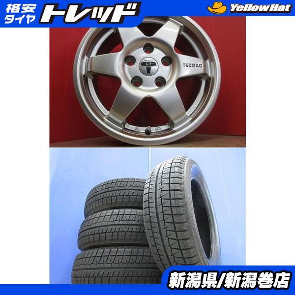 限定セット 中古 4本 ブリヂストン アイスパートナー2 175/65R15 タイヤ ホイール セット 国産 冬 ミニ コンバーチブル M14 ボルトナット