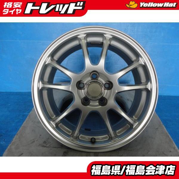 送料無料（会津店）中古16インチアルミホイール！ブリヂストン制 エコ 