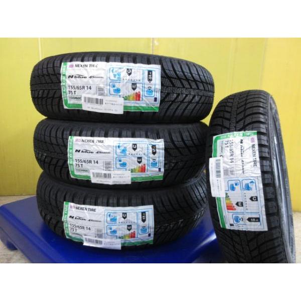 軽自動車 新品 4本 オールシーズン タイヤ NEXEN N,blue 4 Seasons 155  