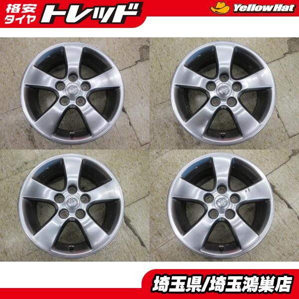 トヨタ 30系 エスティマ 純正 16x6.5J+50 5H-114.3 中古4本セット 70  