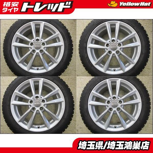 メルセデスベンツ A B CLA 中古 MAK ホイール 4本 セット 17インチ 7.5 