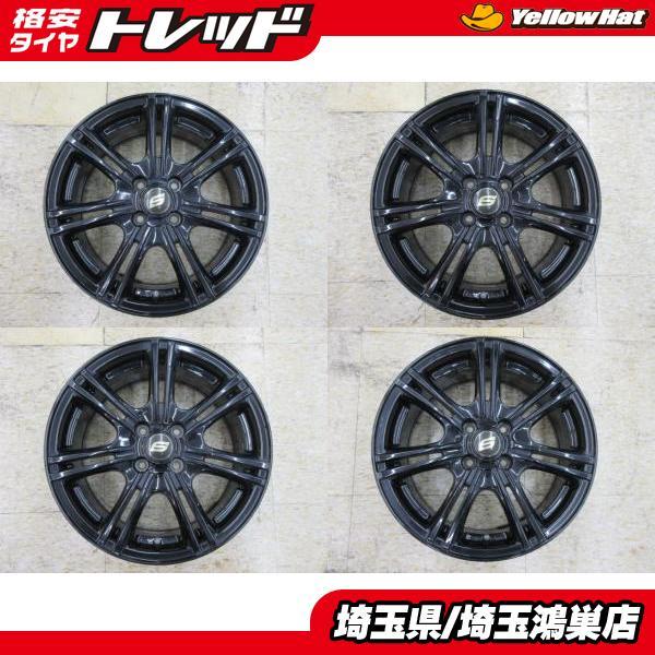 レアマイスター STRANGER 16x6.5J+50 4H-100 中古4本セット ND型 