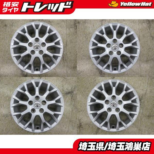新品スタッドレスタイヤ付き】 トヨタ 純正 アルミホイール 16インチ