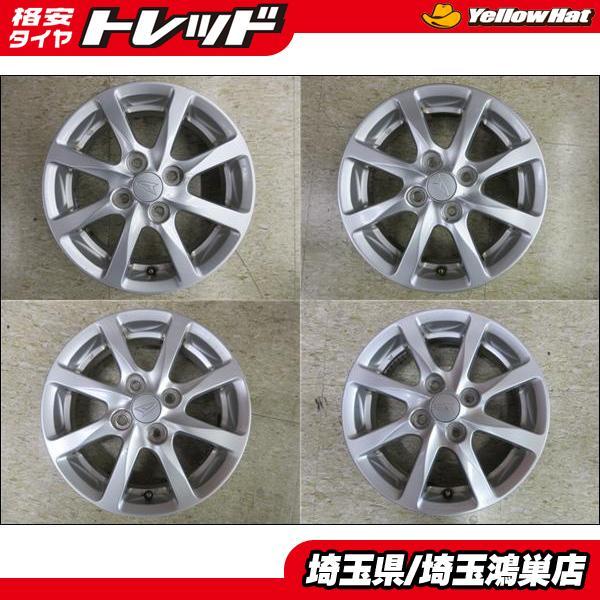 送料無料★軽自動車★DAIHATSU純正１４インチホイール DAIHATSU ダイハツ 14インチ 軽自動車 純正 アルミ ホイール 4本 SET