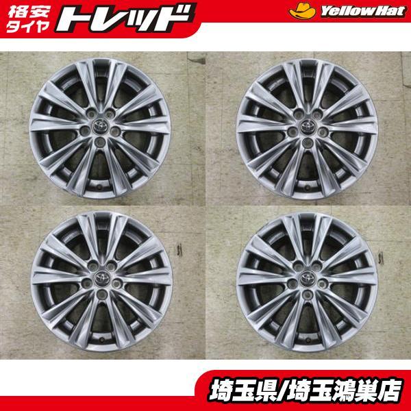 トヨタ 30系 アルファード タイプゴールド純正 18x7.5J+45 5H-114.3 