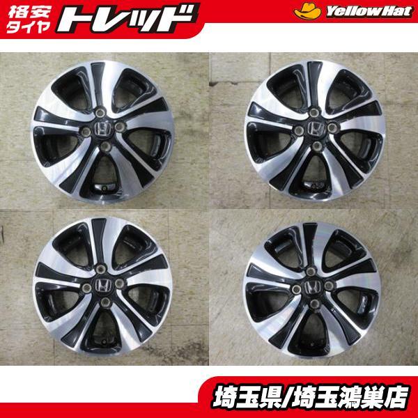 ホンダ N-ONE 純正 15x4.5J+45 4H-100 中古4本セット N-BOX N-WGN N 