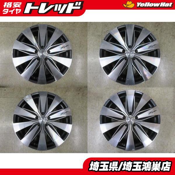 BADX ロクサーニ TENPEST W-VISION 19x8J+38 5H-114.3 中古4本セット 
