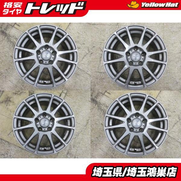 PREDICT 16x6.5J+38 5H-114.3 中古4本セット 90系 ノア ヴォクシー