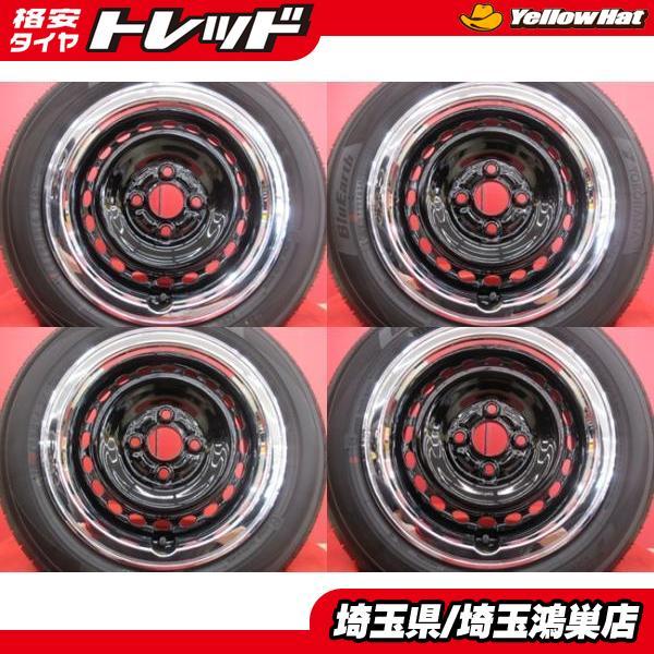 ヨコハマタイヤ（YOKOHAMA TIRE） HONDA N-BOX JOY 純正スチール 14x4