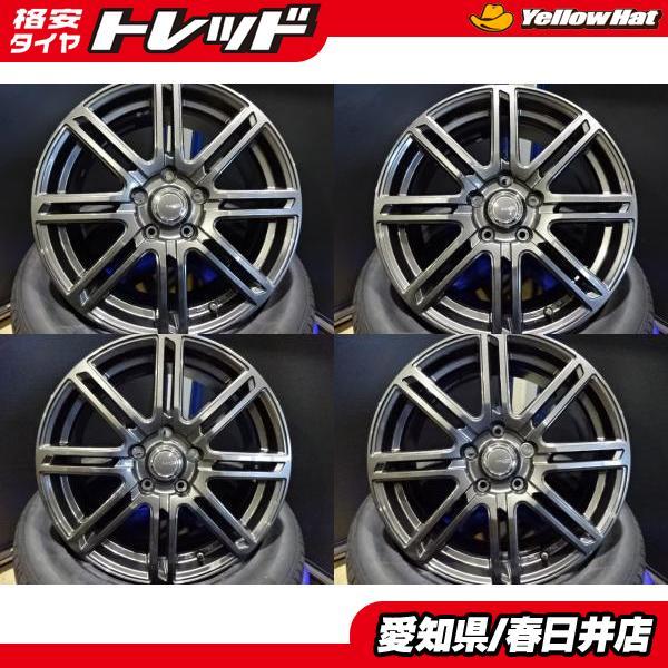 即決 送料無料 中古 美品 ホイール ヨコハマ LAYCEA 17インチ 5穴  