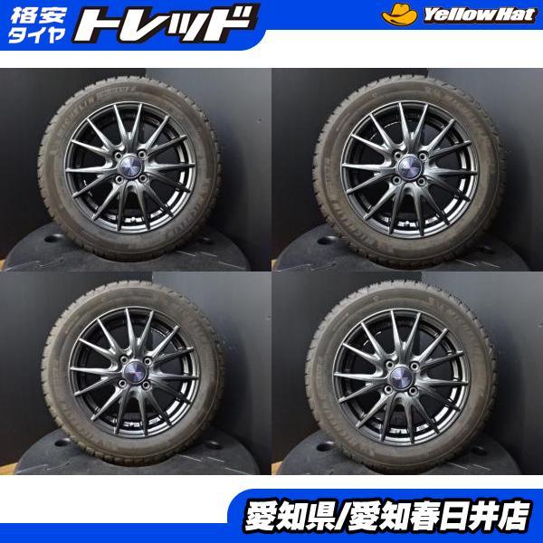 ミシュラン 即決 送料無料 中古 美品 スタッドレス X-ICE SNOW 155 