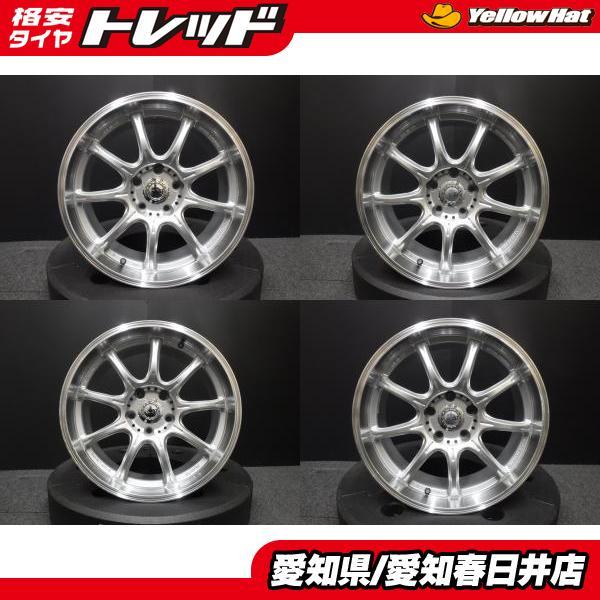 即決 送料無料 中古 RAYS レイズ グラムライツ57ゲイナー 18インチ 8.5  