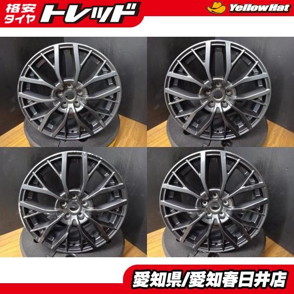 送料無料 中古 SUBARU スバル WRX STI 純正 19インチ 8.5 +55 5穴