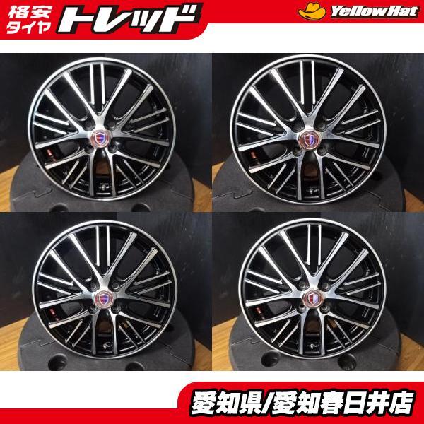 中古】アルミホイール ブラックポリッシュ 16インチ