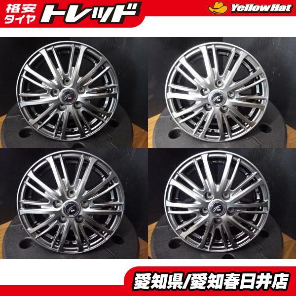 カローラルミオン 送料無料 中古 ウェッズ FANG TS10 15インチ 5穴