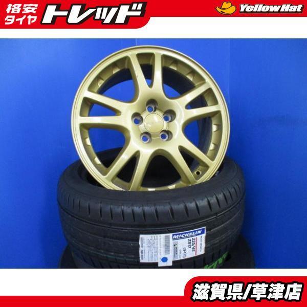 インプレッサ純正ホイール4本 17インチ 225/45R17 - タイヤ、ホイール