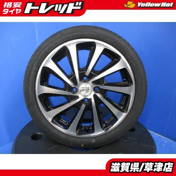 コペン ムーヴカスタム 軽自動車 軽用 Kカー 4本 黒 16インチ4穴 4-100 